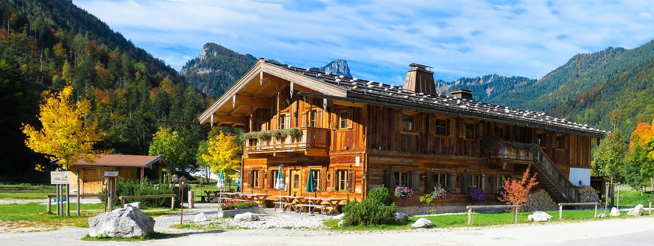 Auf der Hütte einkehren Auf der Hütte einkehren