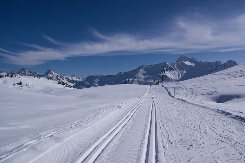 Langlaufen und Skaten ist ein traumhafter Sport Langlauf und Skating