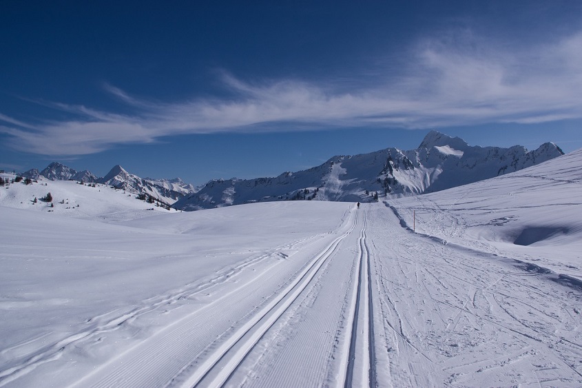 Langlauf und Skating