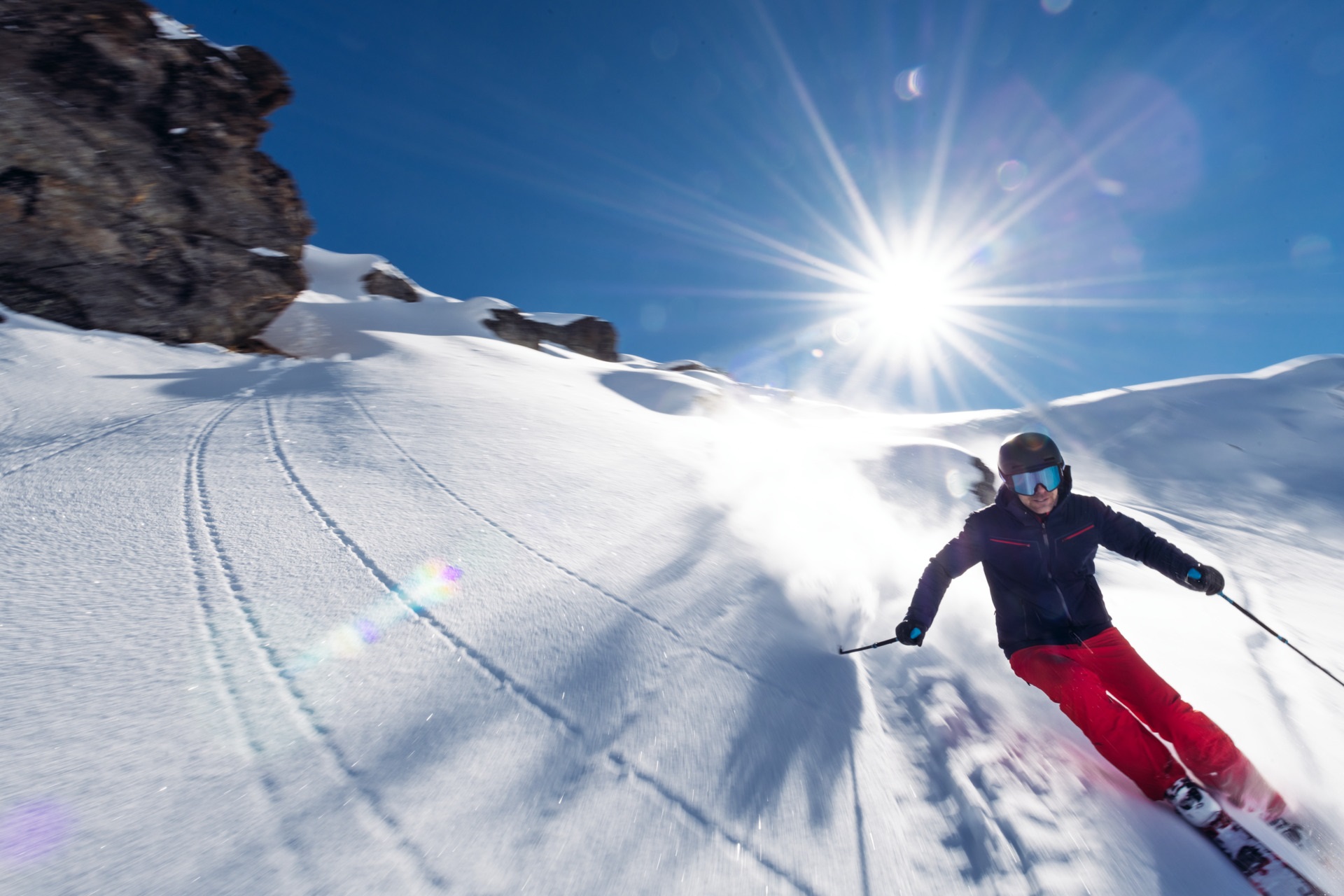 Skifahren Skifahren