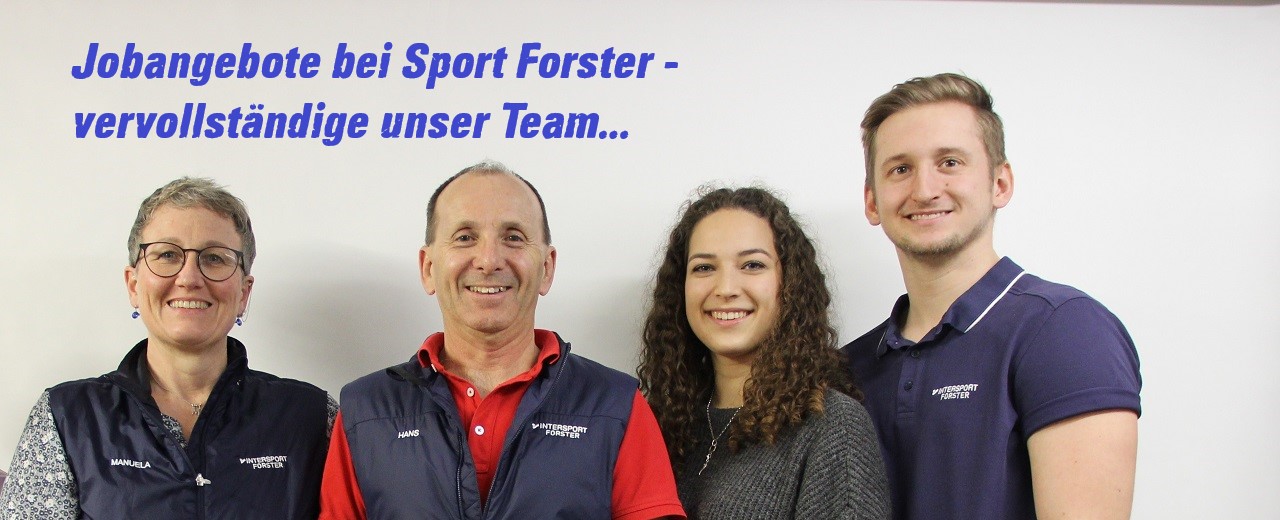 Ladengeschäft von Sport Forster Ladengeschäft von Sport Forster