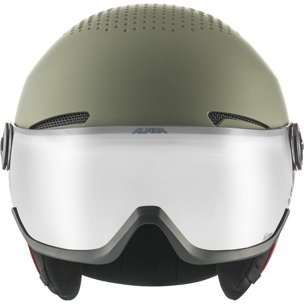 Alpina Kinder Skihelm ZUPO VISOR Q-LITE 51