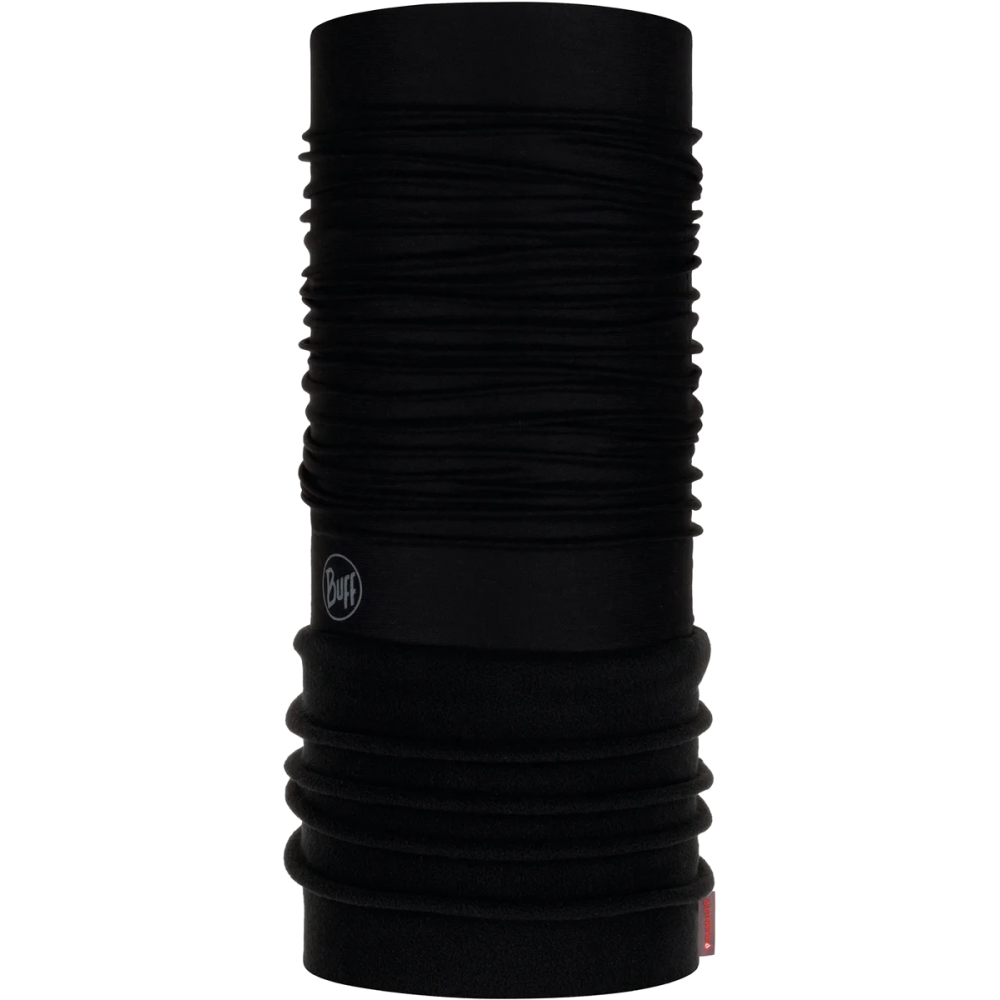 BUFF Polar Solid Black Multifunktionstuch -