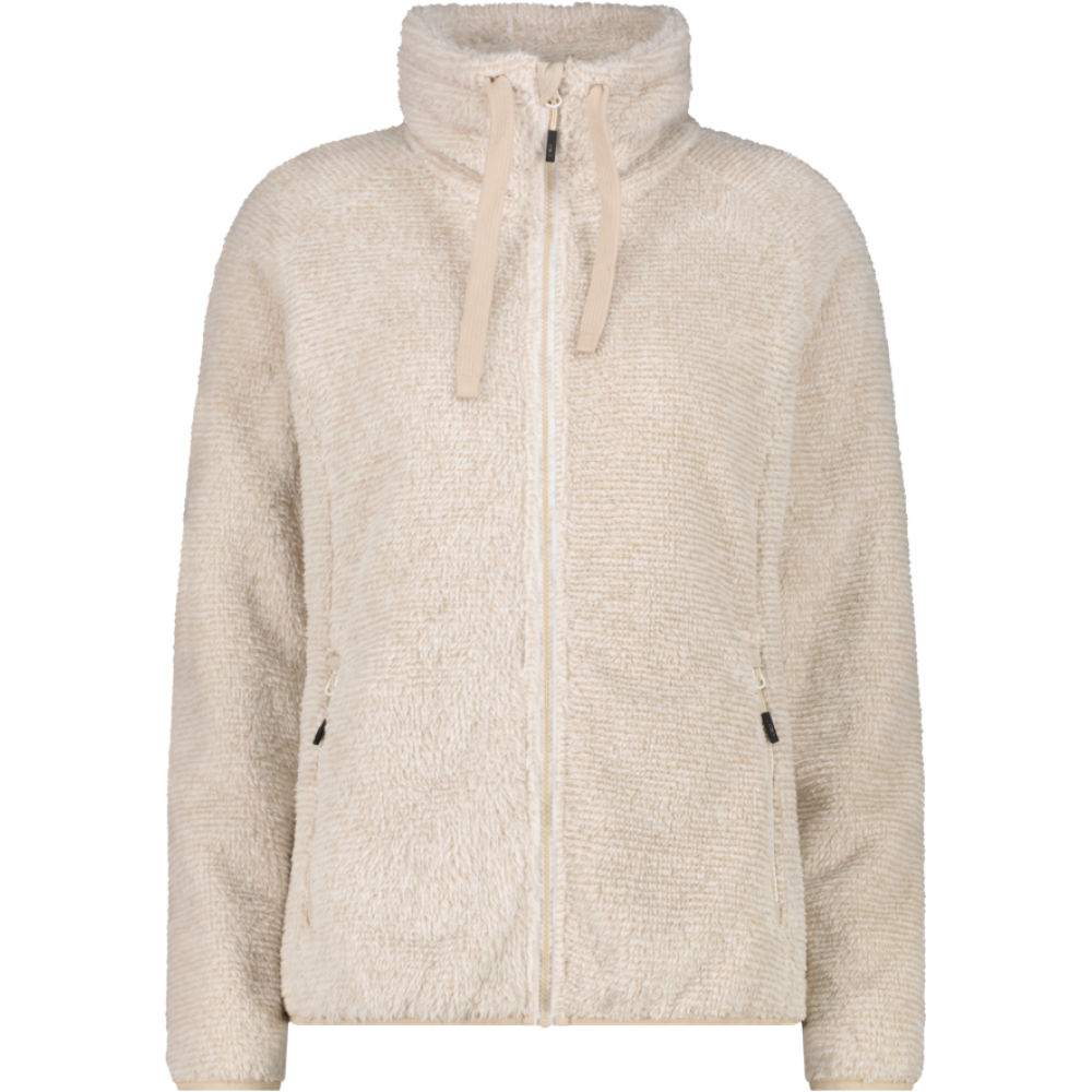 CMP Damen Fleecejacke in Kunstfelloptik 