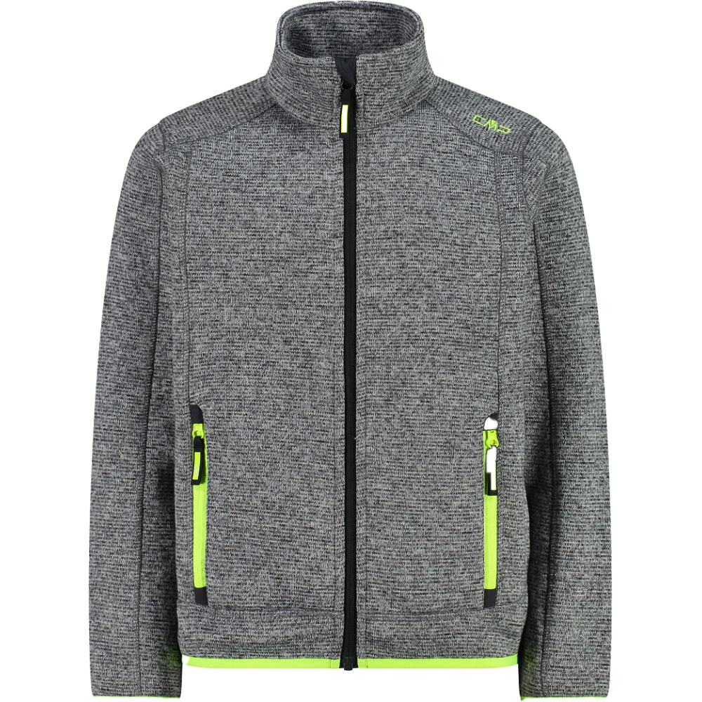 CMP Jungen Fleecejacke in Strick-Optik 