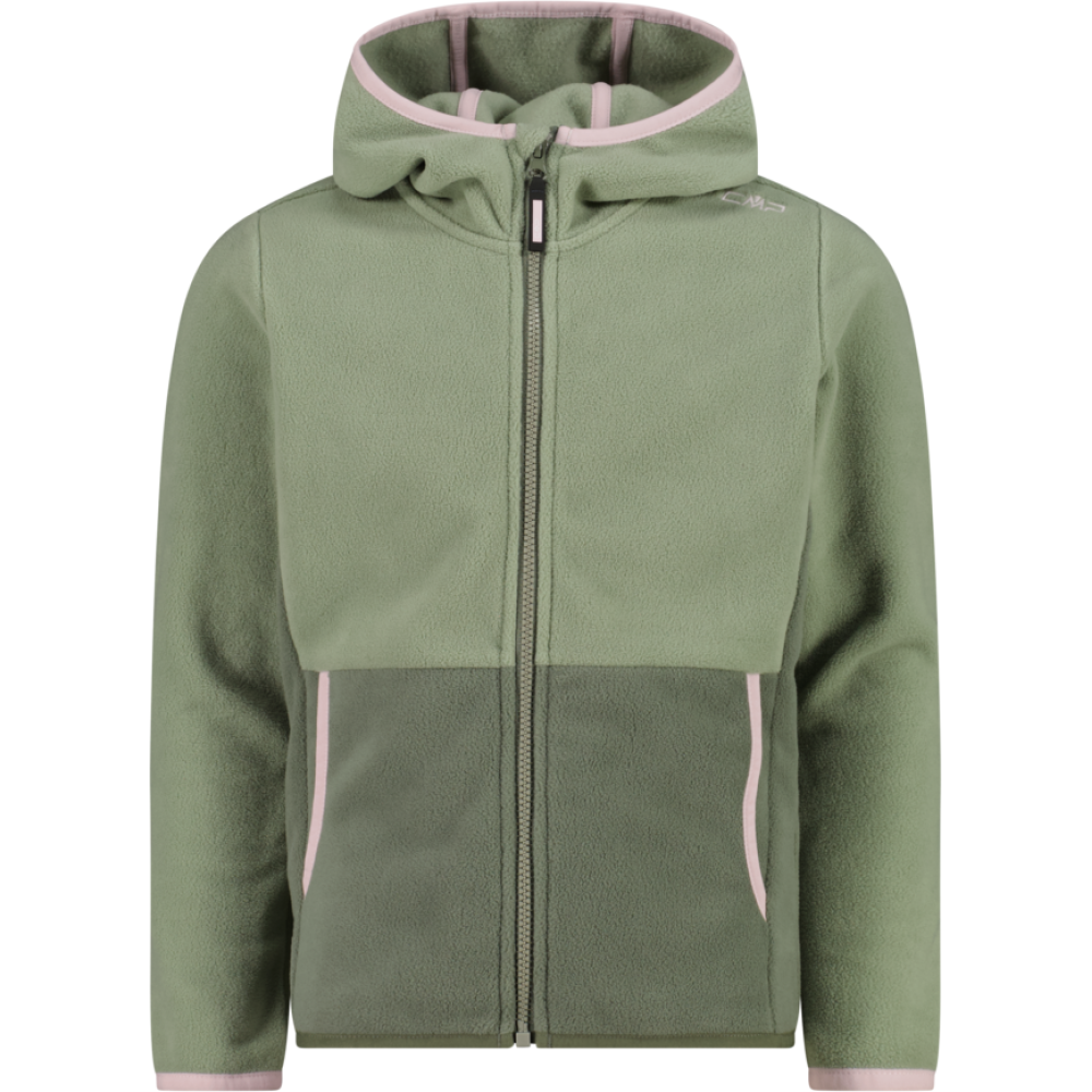 CMP Mädchen Fleecejacke mit Kapuze  