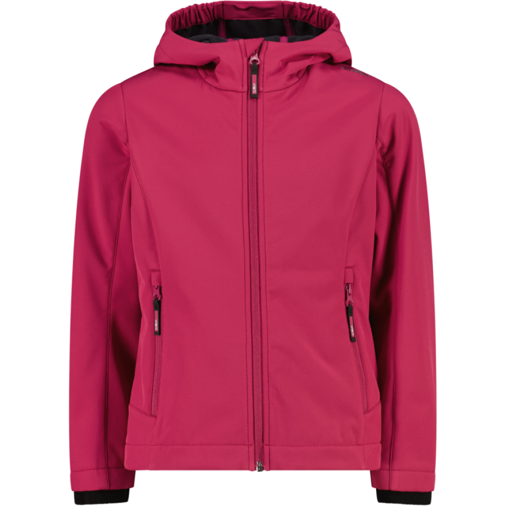 CMP Mädchen Softshelljacke mit Kapuze 