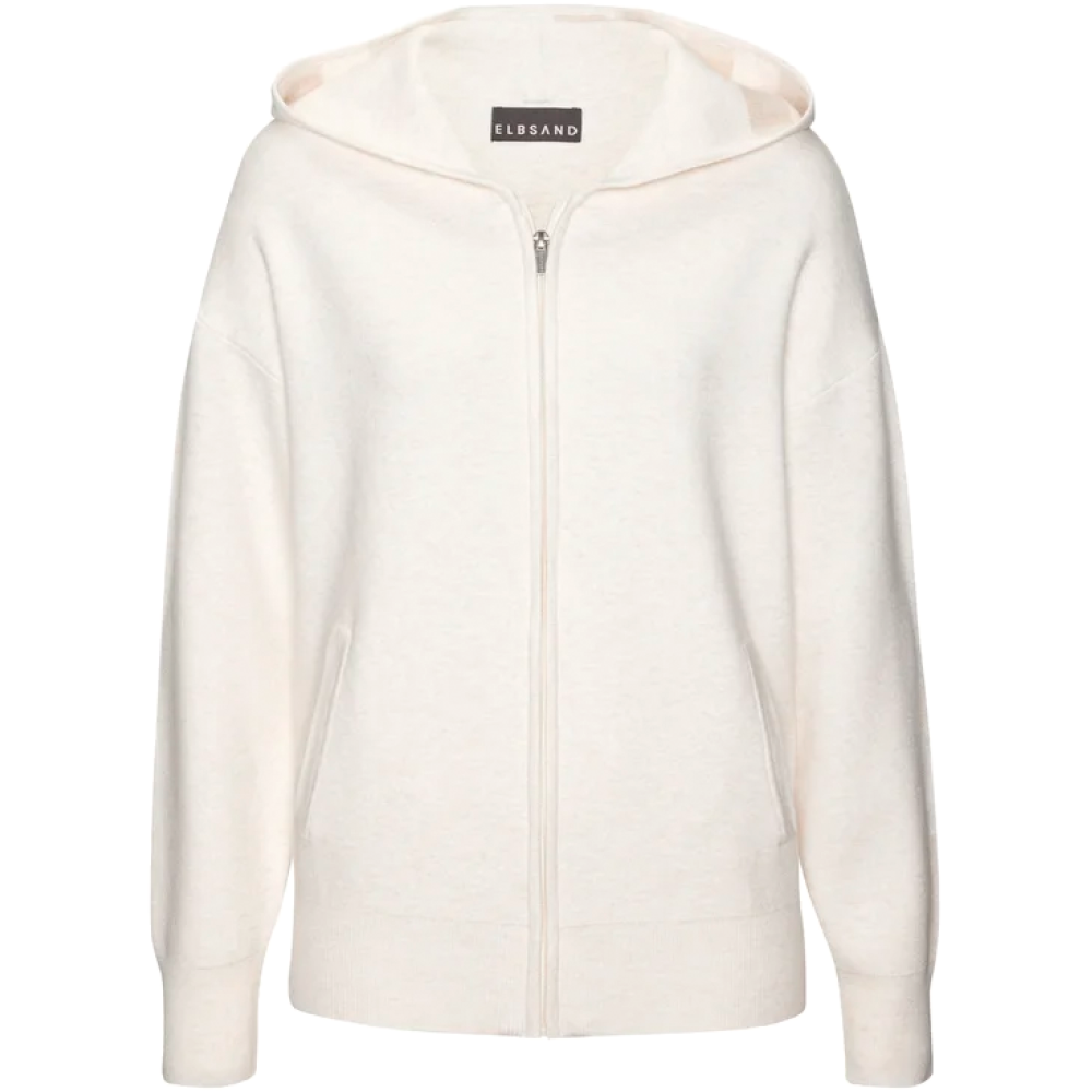 Elbsand Damen Strickjacke mit Kapuze 