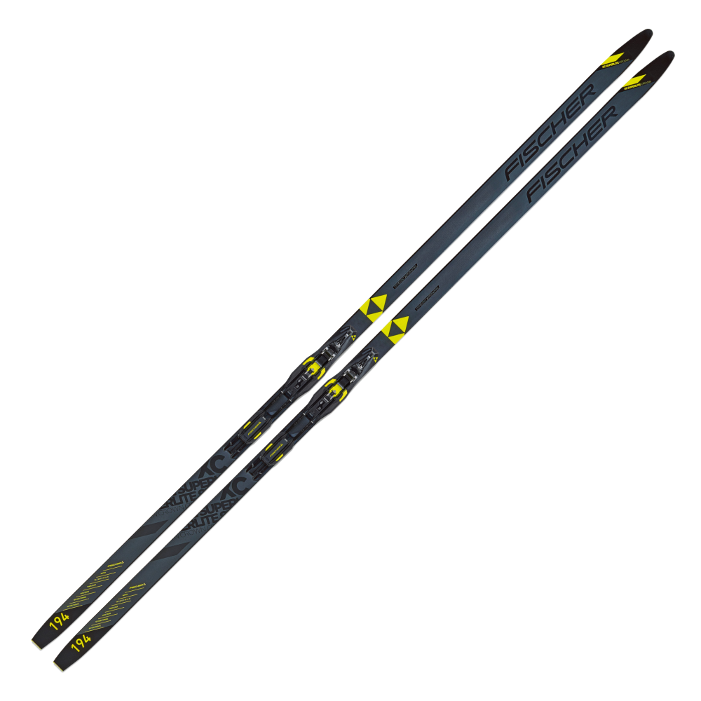 Fischer Superlite Crown EF Langlaufski + Bindung 204