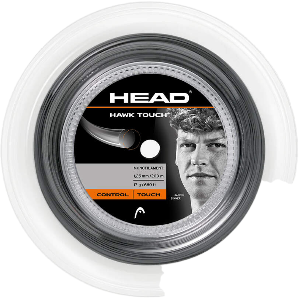 HEAD Hawk Touch Tennissaite 200m Rolle -