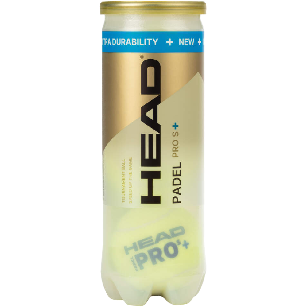 HEAD PADEL PRO S+ 3 Bälle -