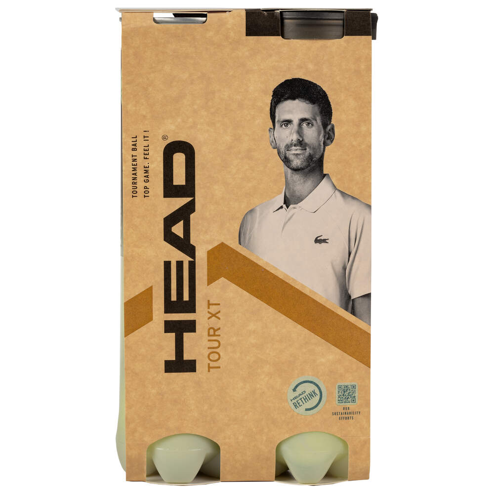 HEAD TOUR XT 2x 4 Tennisbälle -
