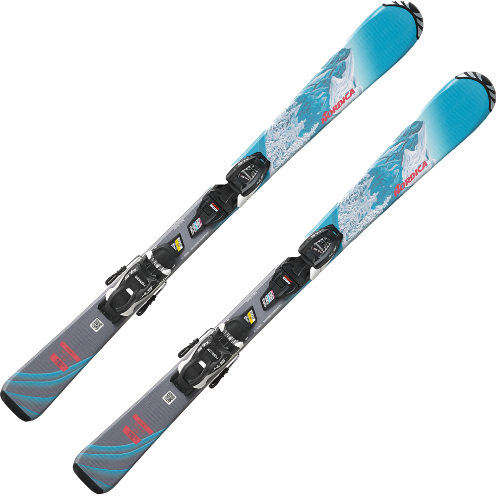 Nordica Kinderskiset Team JR. + J4.5 Bindung 140