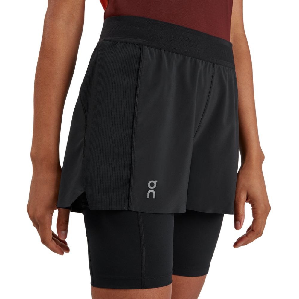 On Damen 2-in-1 Active Laufshorts XS