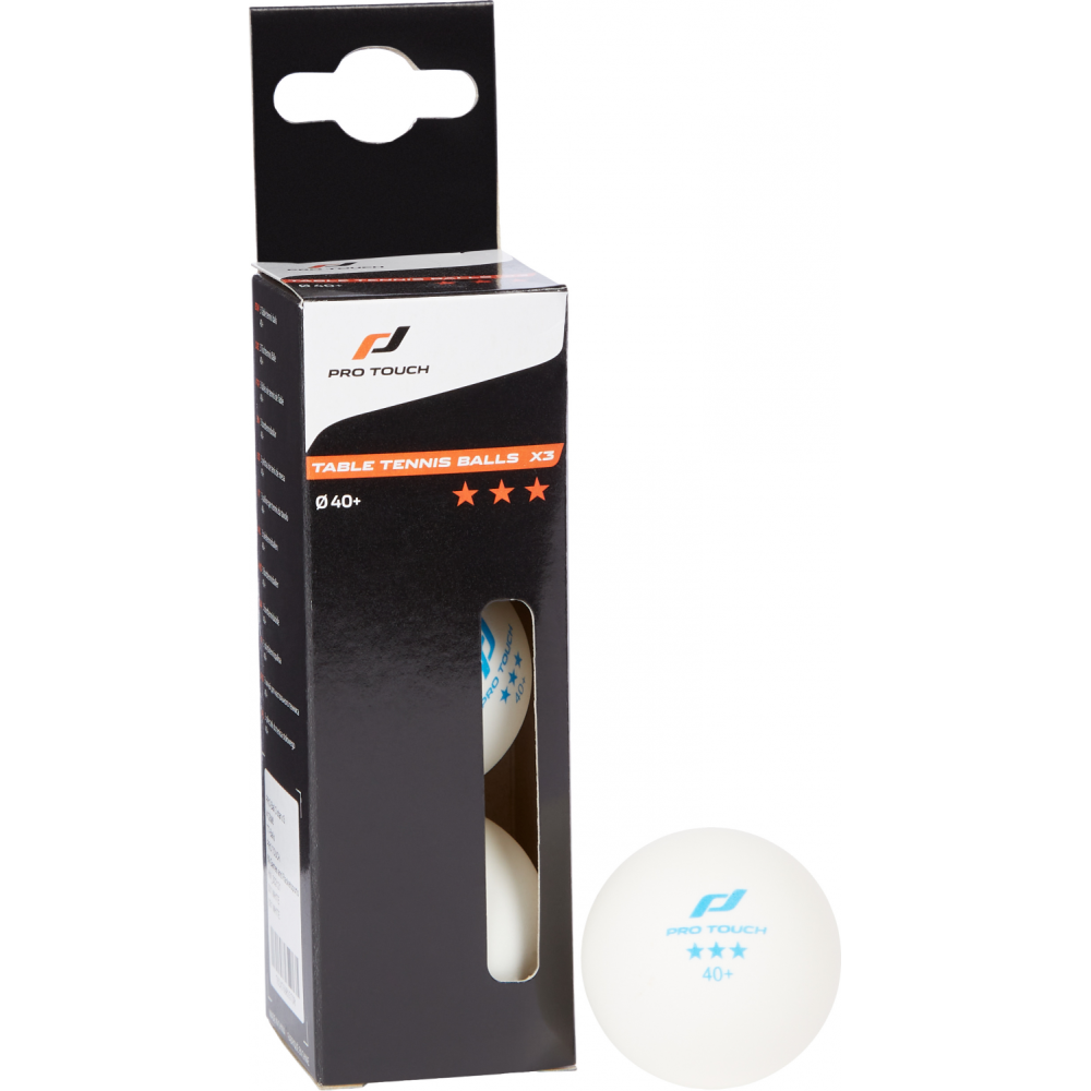Pro Touch 3 Tischtenis-Bälle PRO 3 star -