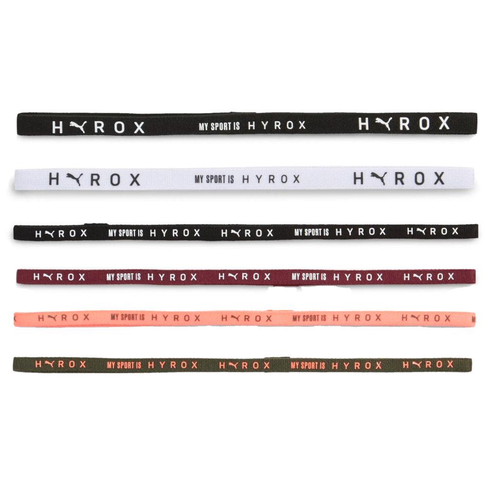 PUMA x HYROX Hairbands (6pcs) PUMA WHITE -