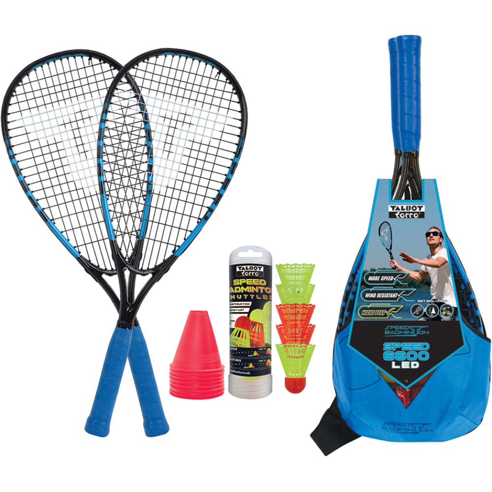 Talbot Torro Speed-Badmintonset SPEED 6600 LED -