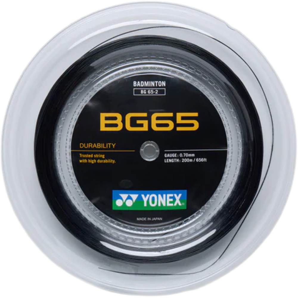 Yonex BG 65 Badmintonsaite 200 m Rolle 200
