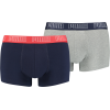 blue/grey melange