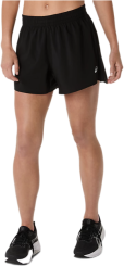 ASICS CORE 4IN SHORT PERFORMANCE BLACK 