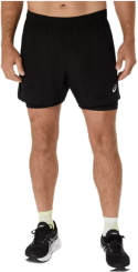 ASICS Herren Laufshorts CORE 2-N-1 5IN SHORT 