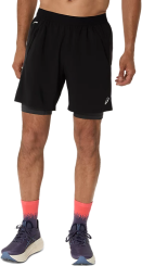 Asics Herren Road 2-in-1 7 Inch Shorts 