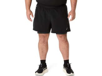 Asics Roas 2N1 5IN Herren Laufshorts 