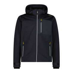 CMP Herren Funktionsjacke Zip Hood Titanio 