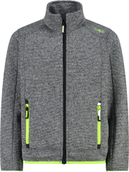 CMP Jungen Fleecejacke in Strick-Optik 