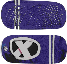 Gaiam Unisex Grippy Yoga Barre Socks 