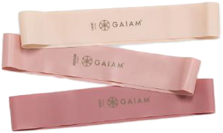 Gaiam Unisex Mini Loop Bands 3er-Set 