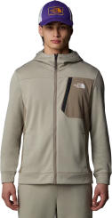 The North Face Herren Fleece mit durchgehendem RV Mountain Athletics 