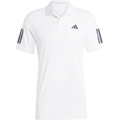 adidas Club 3 Stripes Herren Polo-Tennisshirt 