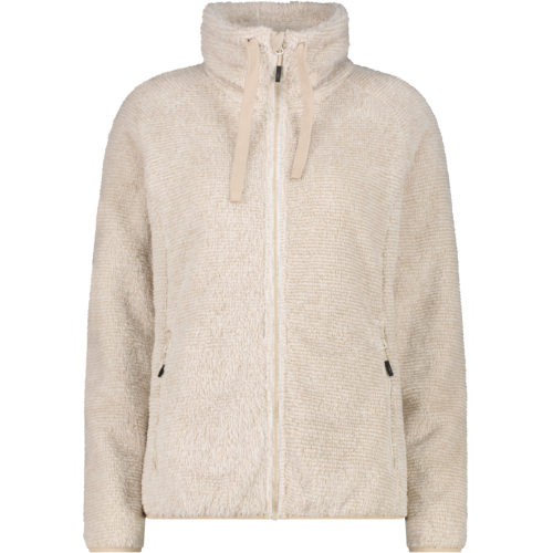 CMP Damen Fleecejacke in Kunstfelloptik 