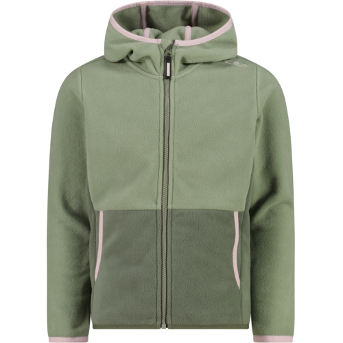 CMP Mädchen Fleecejacke mit Kapuze  
