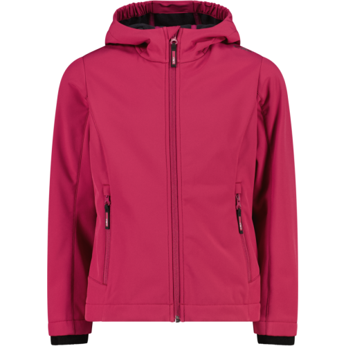 CMP Mädchen Softshelljacke mit Kapuze 