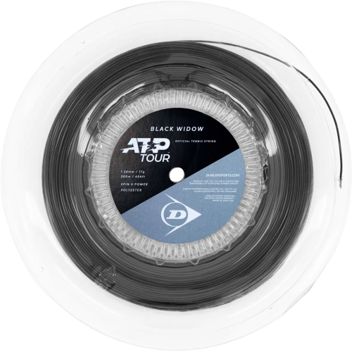 Dunlop Black Widow 17G 1,26 mm Tennissaite 200 m  