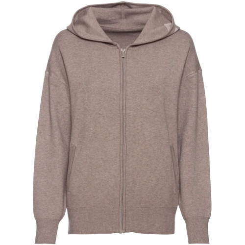 Elbsand Damen Strickjacke mit Kapuze 