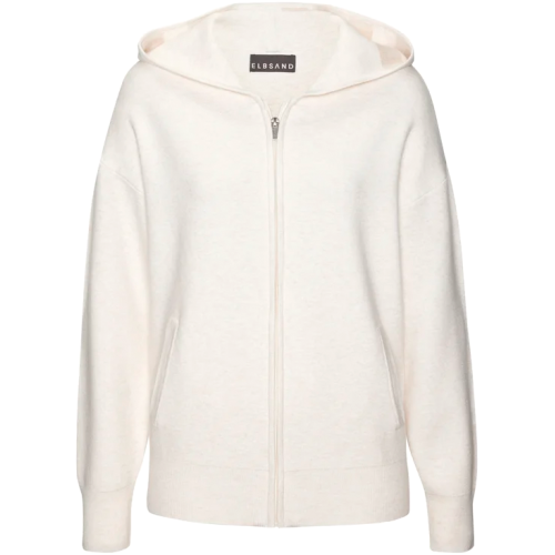 Elbsand Damen Strickjacke mit Kapuze 