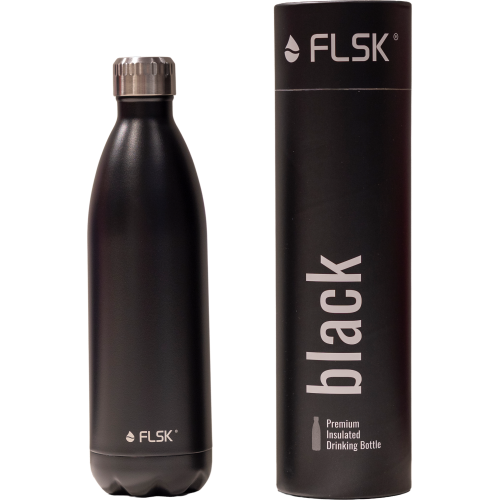 FLSK Trinkflasche 1L Black 