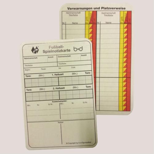 Spielnotizkarten 50 Stück 