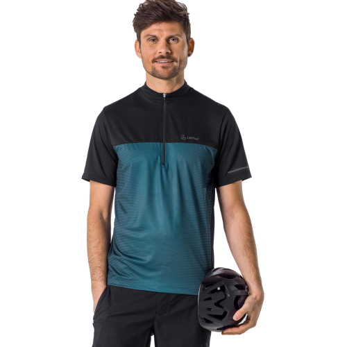 Löffler Herren Radtrikot Bike Shirt Half-Zip Glow 