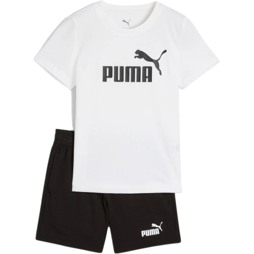 Puma Kinder Set ESS No.1 Logo Tee and Shorts 