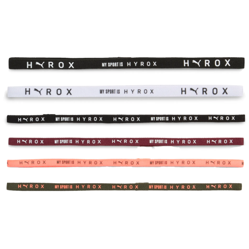 PUMA x HYROX Hairbands (6pcs) PUMA WHITE 