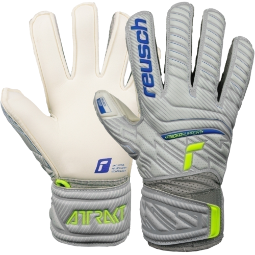 Reusch Attrakt Grip Finger Support Torwarthandschuhe Junior 