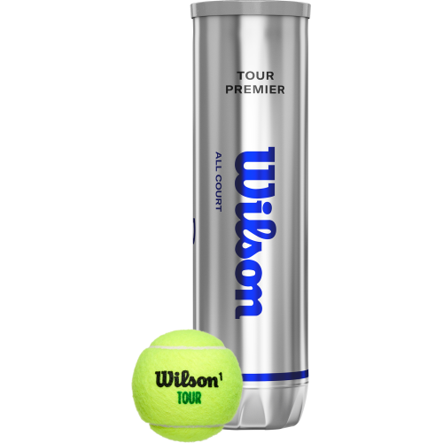 Wilson Tour Premier All Court 4er Tennisbälle 