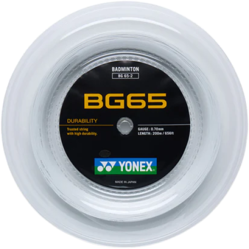 Yonex BG 65 Badmintonsaite 200 m Rolle 