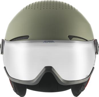 Alpina Kinder Skihelm ZUPO VISOR Q-LITE 51
