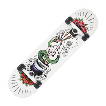 Area Skateboard Royal Flash White -