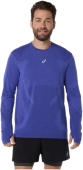 ASICS Herren Langarmshirt Road Seamless LS Top 